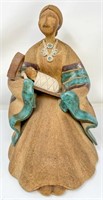 Terry Slonaker Sculpture Navajo Woman with Baby
