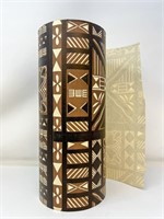 Vintage Polynesian Tapa Pattern Gift Wrap Paper