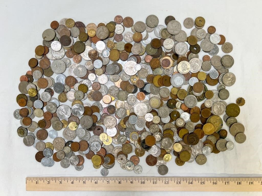 Lot of Coins From Around The World