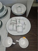 Corelle Callaway ivy dishes