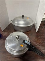 Pressure cooker and vintage roaster