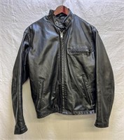 Schott NYC Black Leather Jacket