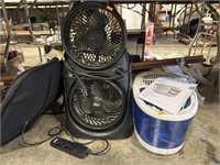Honeywell Fan, dehumidifier and massager