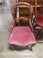 Vintage rosewood side chair