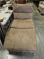 New microfiber chaise lounge