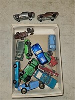 2 vintage red line hot wheels cars and misc cars