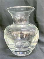 6.5" Simon Pearce Handmade Lead-Free Glass Vase