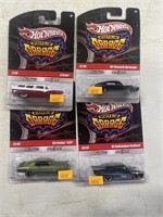 4 Phil’s garage hot wheels cars