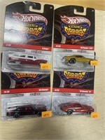 4 Phil’s garage hot wheels cars