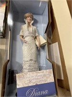The Franklin Mint porcelain Princess Diana Doll
