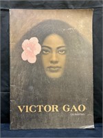 Signed Victor Gao Oil Painting Portfolio Book
