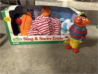 Sing and snore Ernie and Bert toy