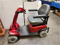 RED RASCAL 600 MOBILITY SCOOTER