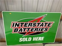 Interstate batteries sign