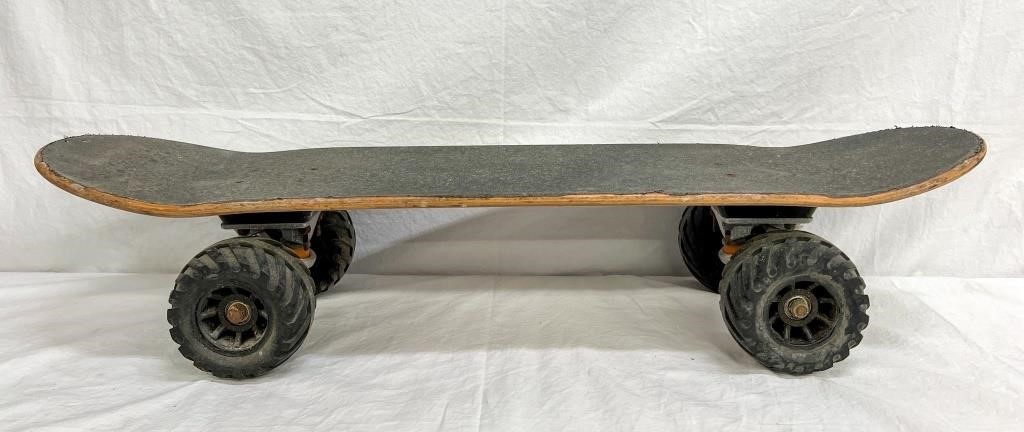 Used Skateboard 31", with large off road wheels