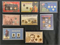 8 Sets of Collectors Coins, Three Centuries of