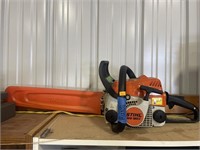 Stihl ms180c chainsaw (runs)