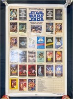 Kilian 1997 Star Wars SAGA Poster One-Sheet