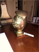 Brass Owl (6" Tall)