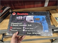 NIB Makita 3/4" 2-speed hammer drill