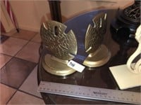 Pair of Brass Book Ends