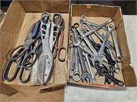 Snips and wrenches