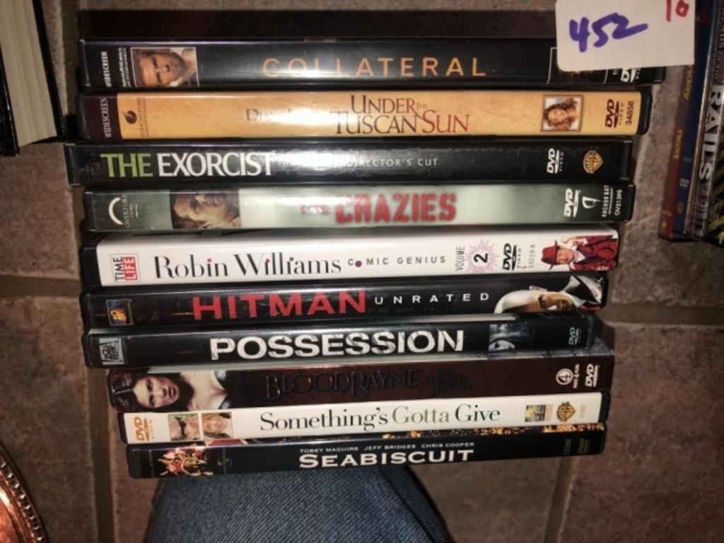(10) DVD Movies