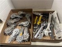 Fencing wire tensioners , wrenches and misc