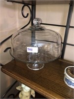 Glass Domed Cake Stand