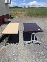 2 office tables