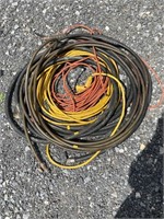 Extension cords , air hoses