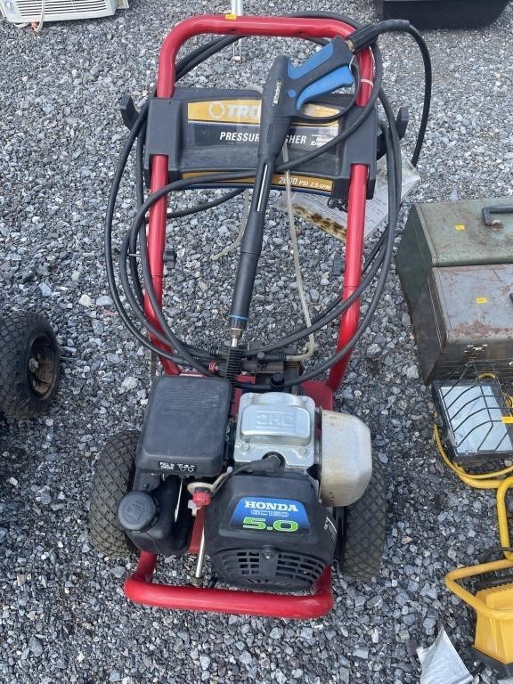 Troy bilt pressure washer