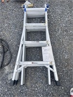 Telescoping multi ladder
