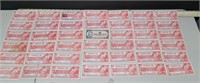 Canadian Tire 10 cent Bank Note Lot