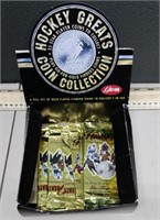 1996-97 Hockey Greats Coins (15 Packs + Box)