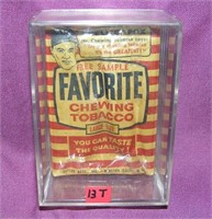 Nellie Fox favorite chewing tobacco 1950's origina