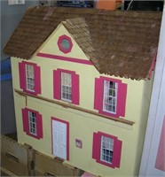 Large vintage doll house
