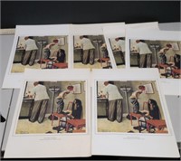 7 Norman Rockwell Doctors Office Prints