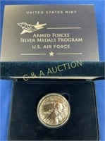 SILVER ARMED FORCES US AIR FORCE MEDALS