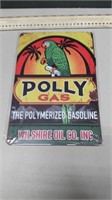 Poly Gas Nostalgic Metal Sign (repro)