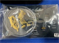 STEAMBOAT WILLIE MICKEY 24KT GOLD OBVERSE/REVERSE