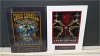 2 Chris Cornell Concert Poster Prints