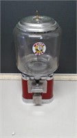 Beaver Coin-Op Gumball Machine with Key