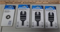 Multi Tool Saw Blades & Adapter (Silverline Tools