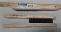 3 Heavy Duty Wire Brushes (Silverline Tools new)