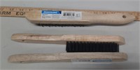 3 Heavy Duty Wire Brushes (Silverline Tools new)