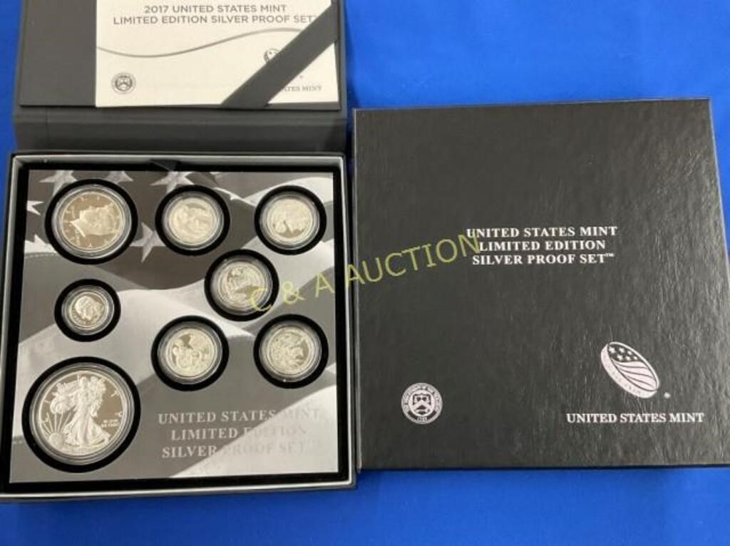 2017 US MINT SILVER PROOF SET LIMITED EDITION