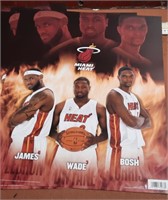 Miami Heat Basketball Poster