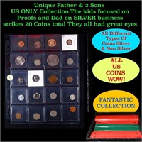 Unique Father & 2 Sons US ONLY Collection,The kids