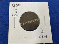 1800 50C TYPE COIN